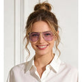 Óculos de sol M. Miu Mua56 - Proteção UV400